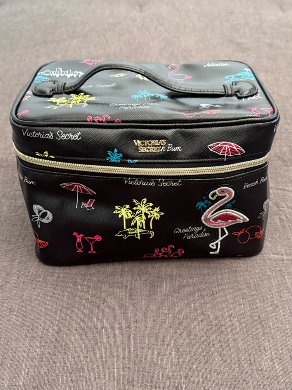 Victoria’s Secret neon paradise vanity case